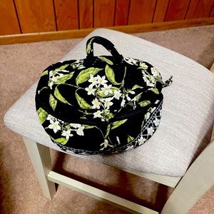 Vera Bradley magnolias vintage make up bag.